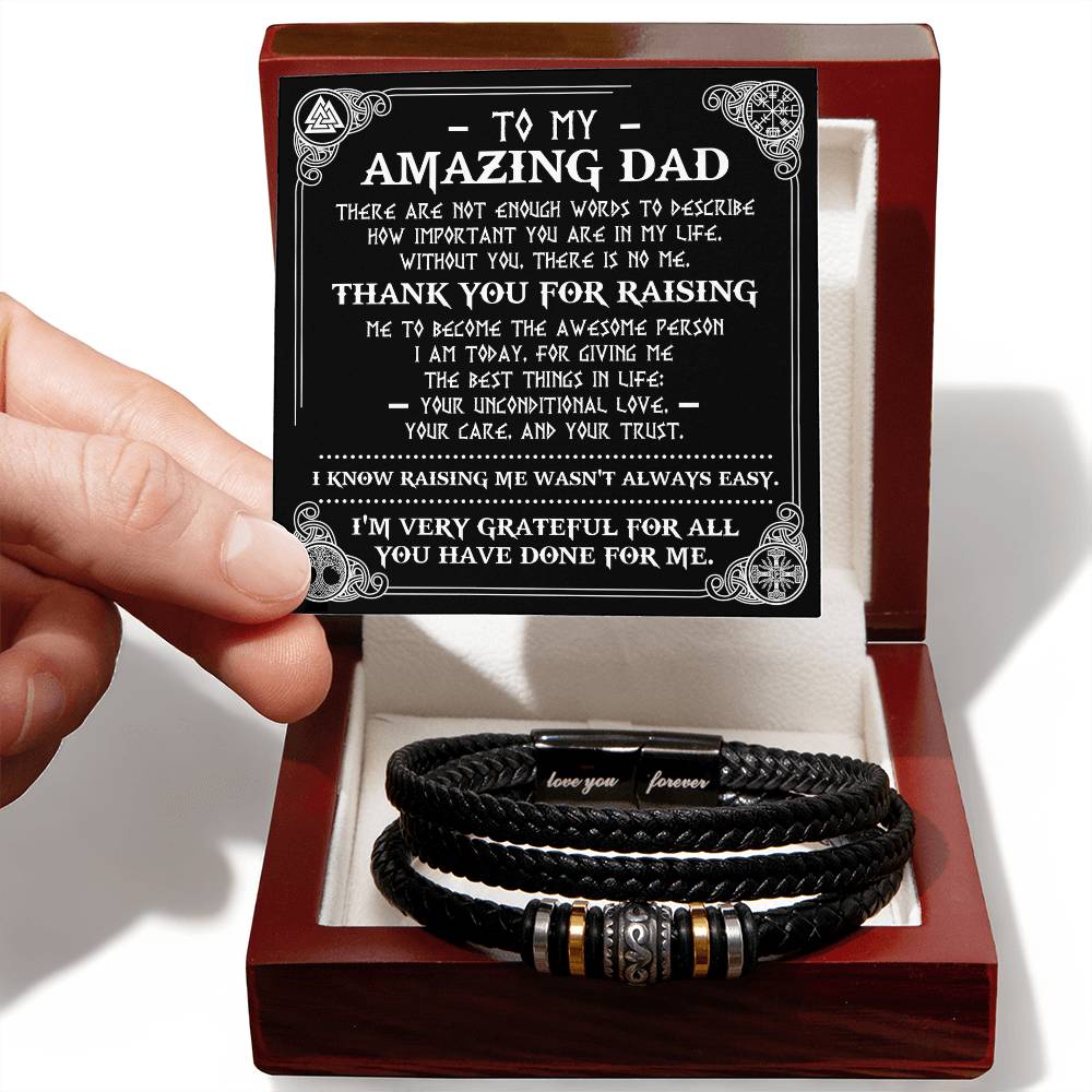 Dad Love You Forever Bracelet - Best Things