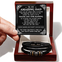 Load image into Gallery viewer, Dad Love You Forever Bracelet - Best Things
