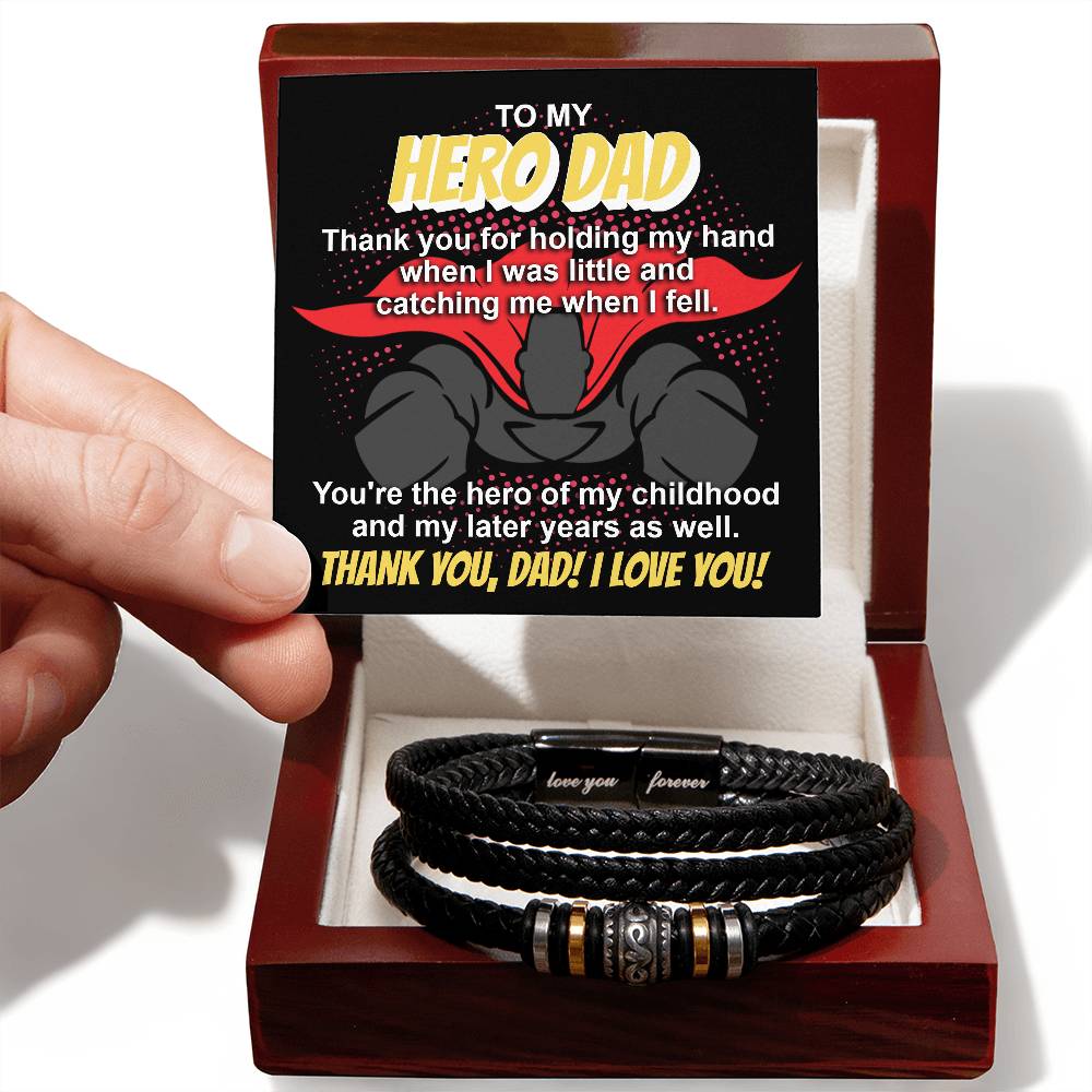 Dad Love You Forever Bracelet - When I Fell