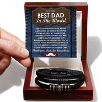 Load image into Gallery viewer, Dad Love You Forever Bracelet - To Be Strong
