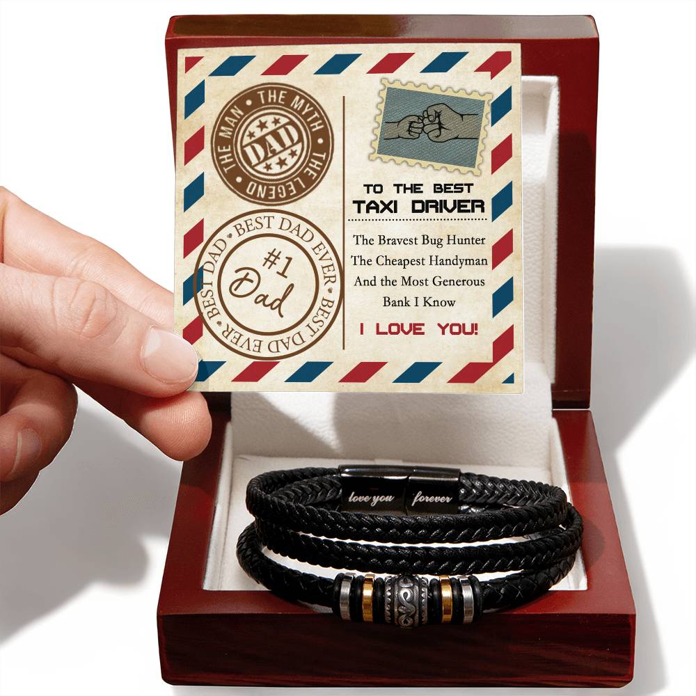 Dad Love You Forever Bracelet - Generous Bank