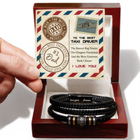 Load image into Gallery viewer, Dad Love You Forever Bracelet - Generous Bank

