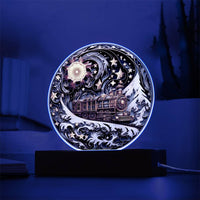 Load image into Gallery viewer, Wonderful Train Christmas - Acrylic Circle Plaque
