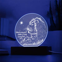 Load image into Gallery viewer, Amazing Dad - Acrylic Circle Plaque
