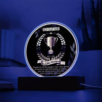 Load image into Gallery viewer, Dad Joke Champion - Acrylic Circle Plaque
