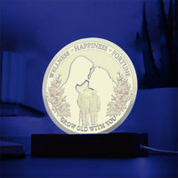 Load image into Gallery viewer, Soulmate Acrylic Circle Plaque - Grow Old
