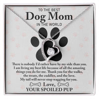 Load image into Gallery viewer, Dog Mom Love Necklace - Wagging For You
