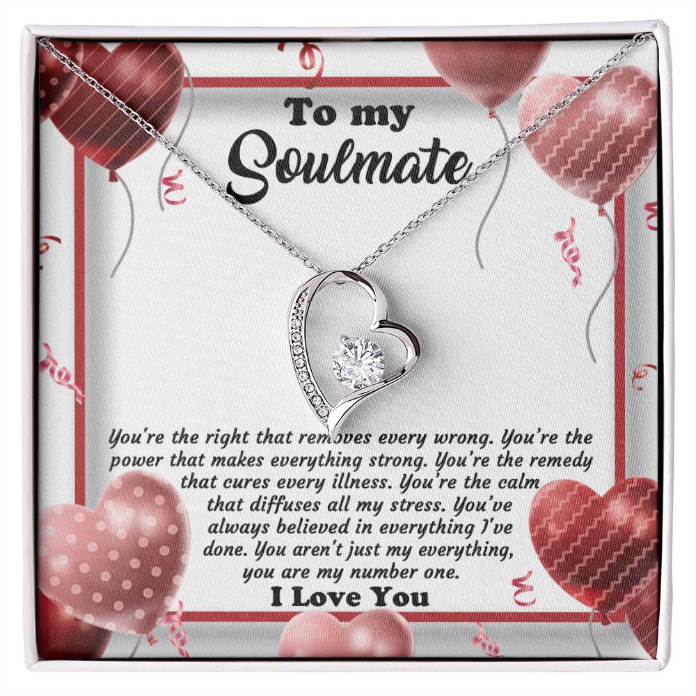 Soulmate Love Necklace - My Number One
