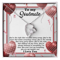 Load image into Gallery viewer, Soulmate Love Necklace - My Number One
