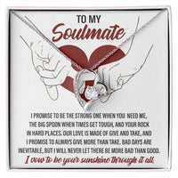 Load image into Gallery viewer, Soulmate Love Necklace - I Promise
