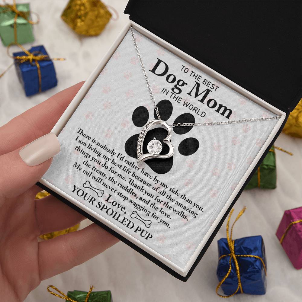 Dog Mom Love Necklace - Wagging For You