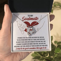 Load image into Gallery viewer, Soulmate Love Necklace - I Promise
