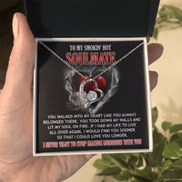 Load image into Gallery viewer, Soulmate Love Necklace - On Fire
