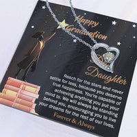 Load image into Gallery viewer, Daughter Love Necklace - Happy Graduation
