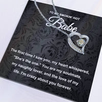 Load image into Gallery viewer, Soulmate Love Necklace - Babe Naughty Lover
