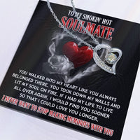 Load image into Gallery viewer, Soulmate Love Necklace - On Fire
