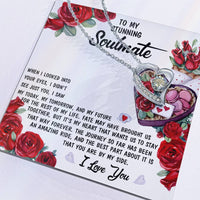 Load image into Gallery viewer, Soulmate Love Necklace - Into Your Eyes
