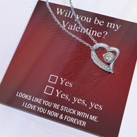 Load image into Gallery viewer, Soulmate Love Necklace - Be My Valentine
