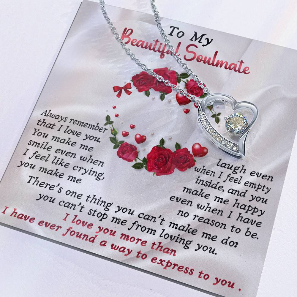 Soulmate Love Necklace - Can't Stop Loving