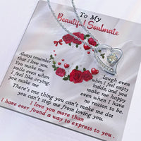 Load image into Gallery viewer, Soulmate Love Necklace - Can&#39;t Stop Loving
