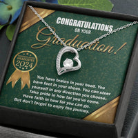 Load image into Gallery viewer, Happy Graduation Love Necklace - In Any Direction
