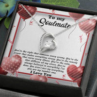 Load image into Gallery viewer, Soulmate Love Necklace - My Number One
