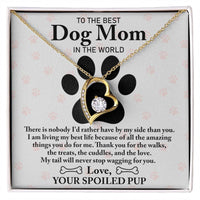 Load image into Gallery viewer, Dog Mom Love Necklace - Wagging For You
