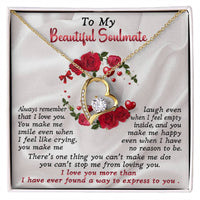 Load image into Gallery viewer, Soulmate Love Necklace - Can&#39;t Stop Loving
