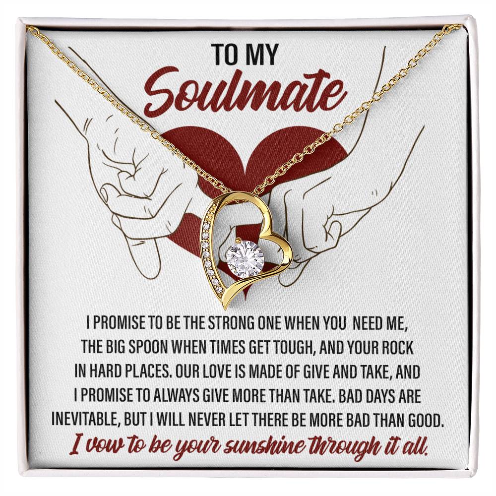 Soulmate Love Necklace - I Promise