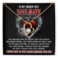 Load image into Gallery viewer, Soulmate Love Necklace - On Fire
