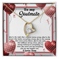 Load image into Gallery viewer, Soulmate Love Necklace - My Number One
