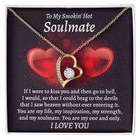 Load image into Gallery viewer, Soulmate Love Necklace - Go To Hell
