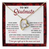 Load image into Gallery viewer, Soulmate Love Necklace - One Wish
