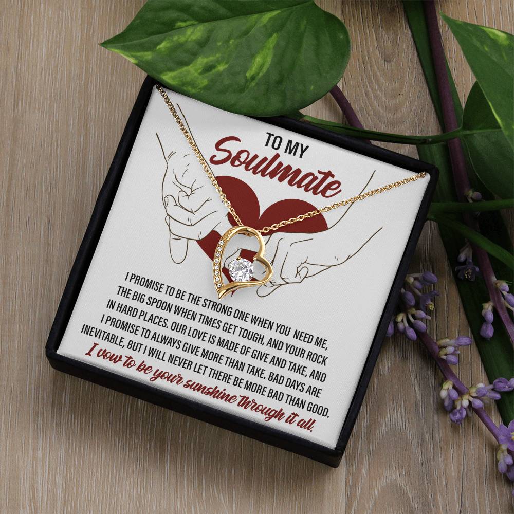 Soulmate Love Necklace - I Promise