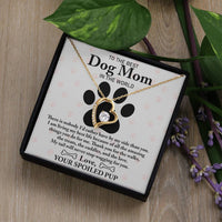 Load image into Gallery viewer, Dog Mom Love Necklace - Wagging For You
