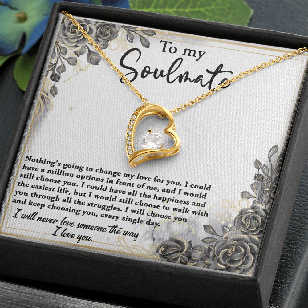 Soulmate Love Necklace - Keep Choosing You