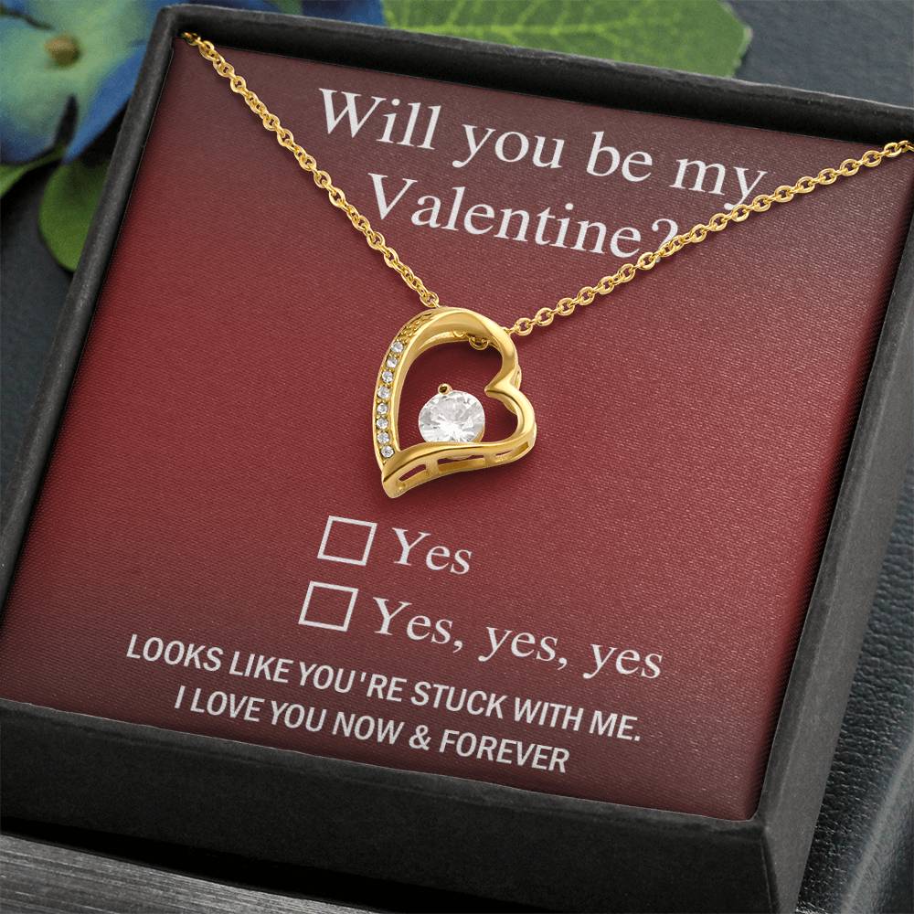 Soulmate Love Necklace - Be My Valentine