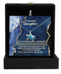 Load image into Gallery viewer, Daughter Turtle Necklace - As You Are
