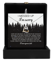 Load image into Gallery viewer, I&#39;m Sorry Heart Necklace - By My Thoughts
