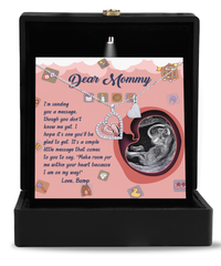 Load image into Gallery viewer, Mom To Be Baby Feet Necklace - On My Way
