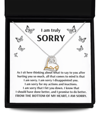 Load image into Gallery viewer, I&#39;m Sorry Heart Necklace - Done Better
