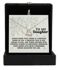 Load image into Gallery viewer, Daughter Heart Necklace - Inside of You
