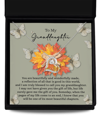 Load image into Gallery viewer, Granddaughter Heart Necklace - Gift Of You
