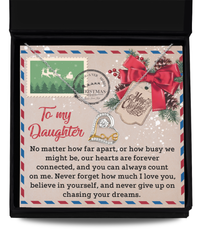 Load image into Gallery viewer, Daughter Heart Necklace - Forever Connected
