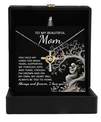 Load image into Gallery viewer, Mom Cross Necklace - On My Own
