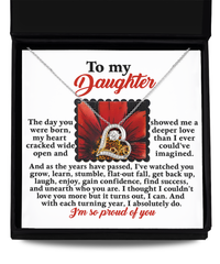 Load image into Gallery viewer, Daughter Heart Necklace - Deeper Love
