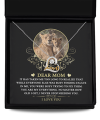 Load image into Gallery viewer, Mom Heart Necklace - My Everything
