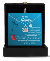 Load image into Gallery viewer, Mom To Be Baby Feet Necklace - Nose To Nose
