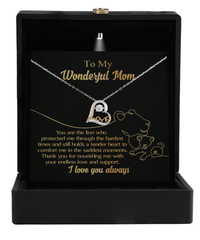 Load image into Gallery viewer, Wonderful Mom Heart Necklace - Lion

