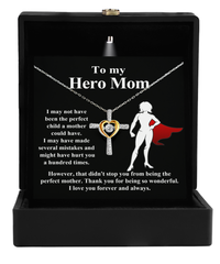 Load image into Gallery viewer, Mom Cross Necklace - Perfect Mother
